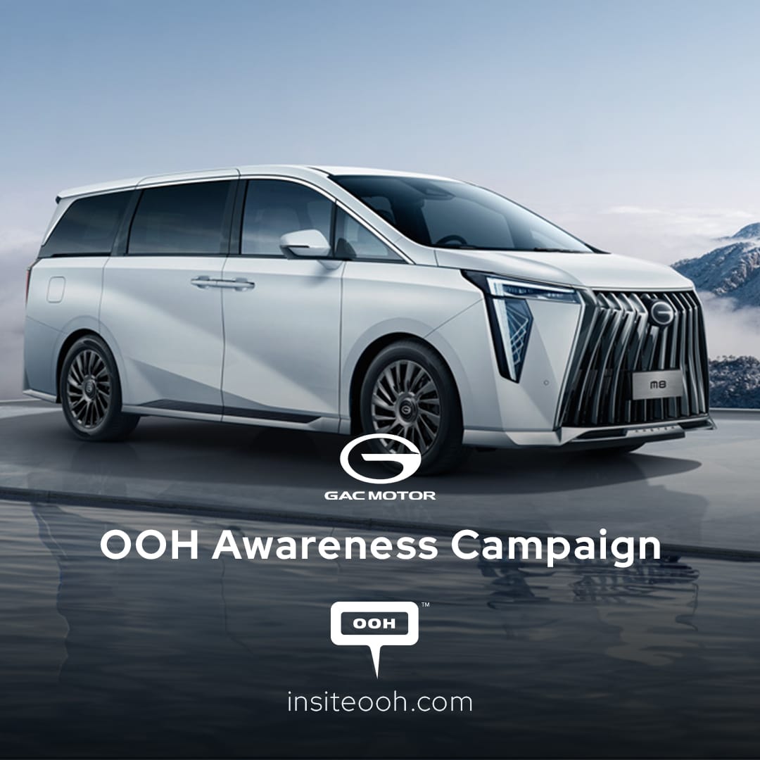 GAC M8 Minivan on UAE's OOH to Offer the First Class Travel Experience