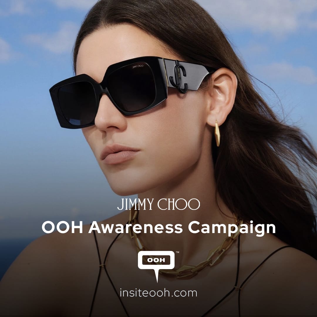 Jimmy Choo Launches New DOOH Showcasing Their Latest Eyewear Collection in Dubai