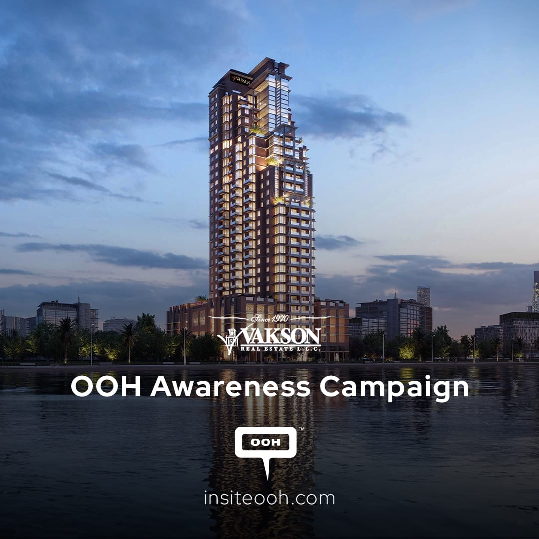 Vakson Quality Homes Promotes Luxurious Riva Residence on UAE’s DOOH