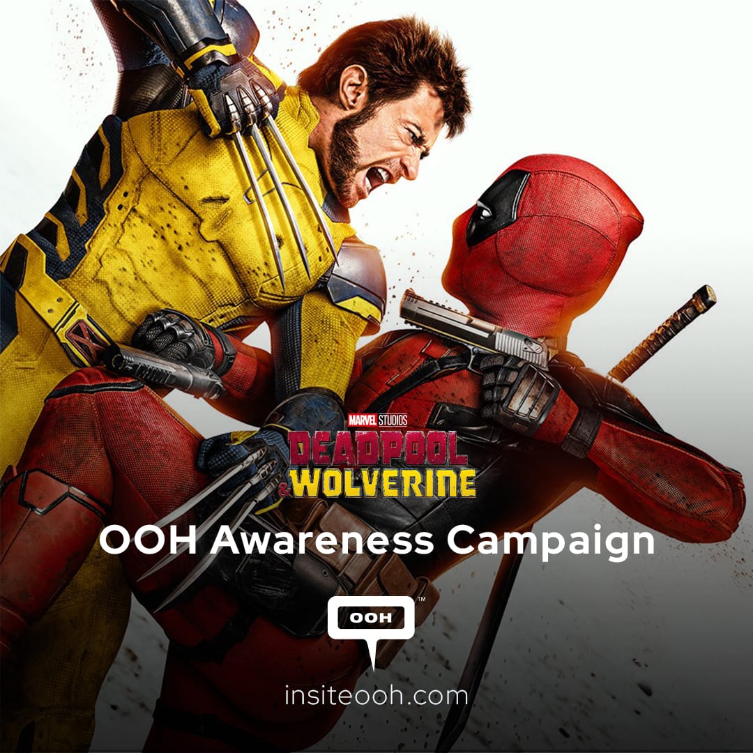 The Dynamic Duo, Deadpool & Wolverine, Take Over Dubai’s Skyline