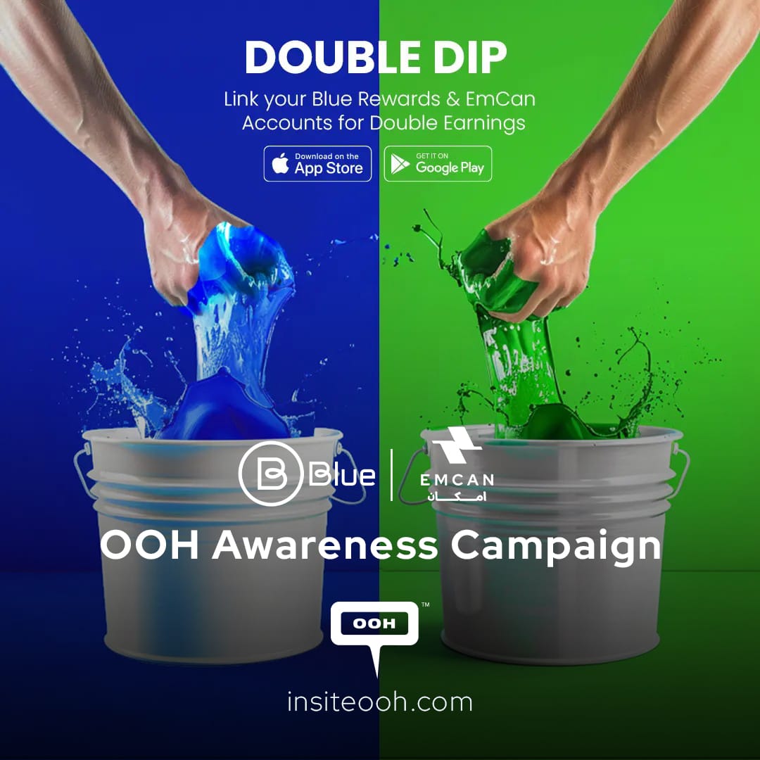 Blue & EmCan Team Up With Compelling Promotions on Dubai’s DOOH