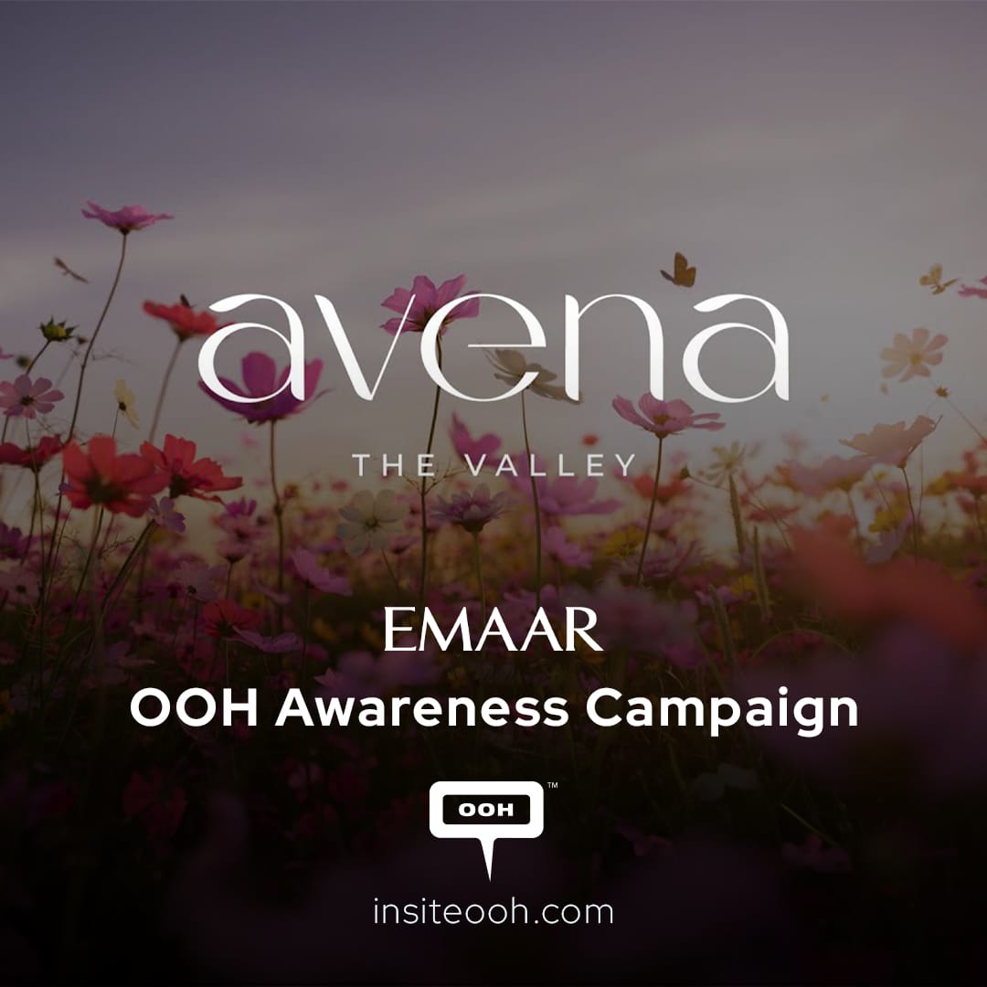 For the Nature Lovers: Emaar's Avena The Valley Blossoms Across Dubai’s DOOH