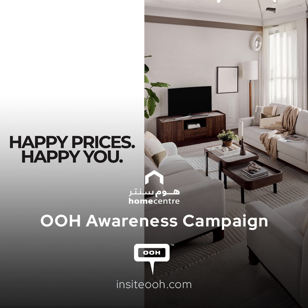 Home Center pack up happiness, A Promotion Campaign Saturate UAE's OOH