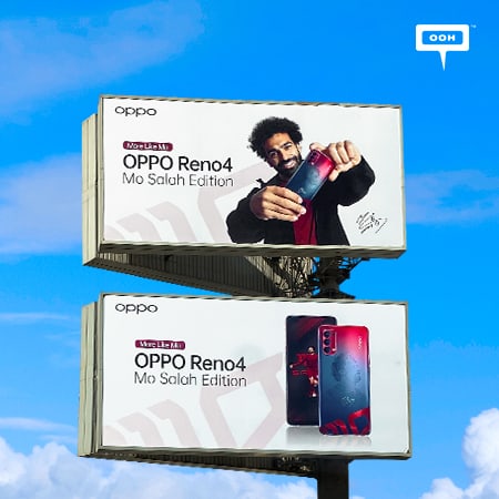 The “Mo Salah Edition” of OPPO Reno4 fires up Egypt’s billboards