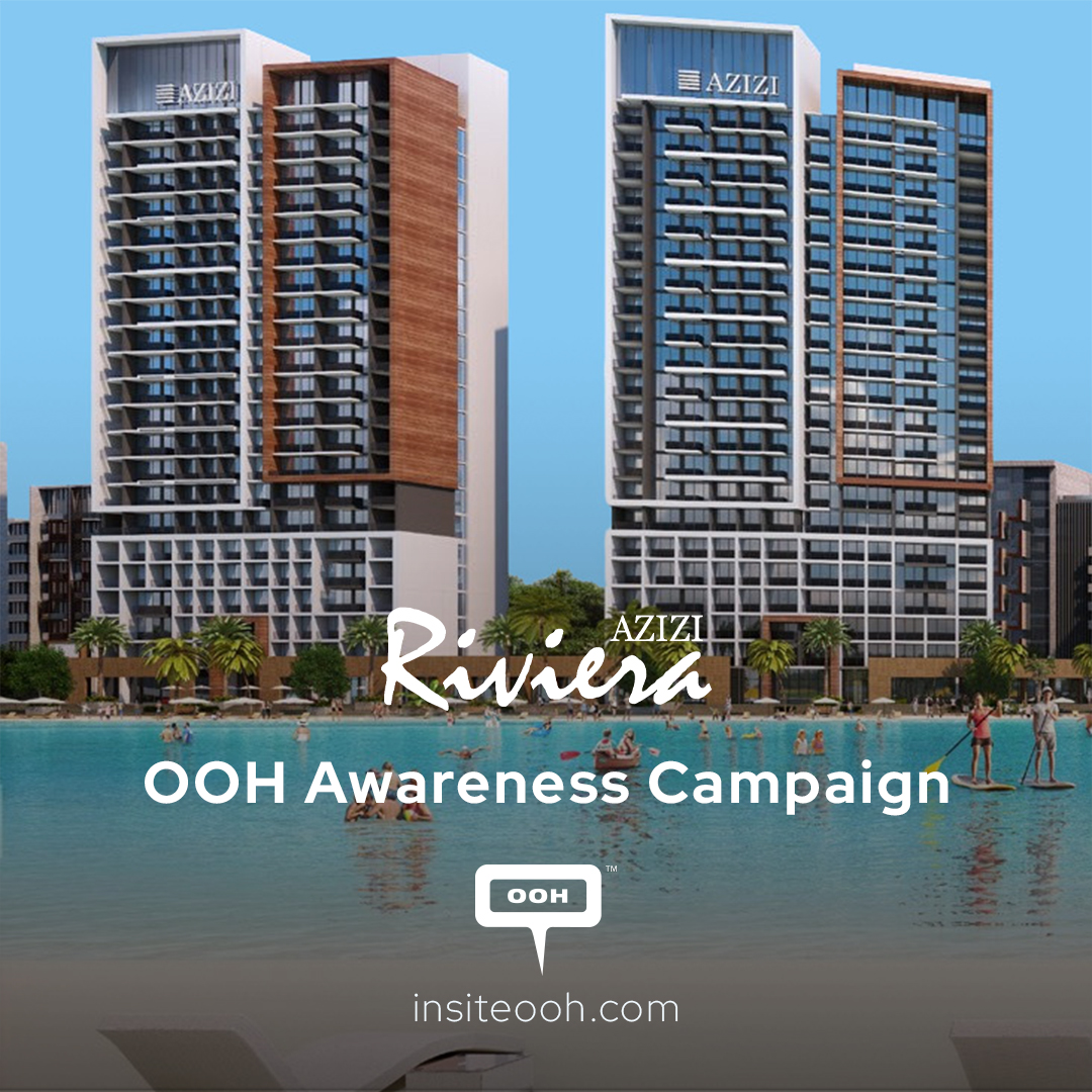 Azizi Riviera, A Boulevard Living Oozes with Life on The UAE's Billboards