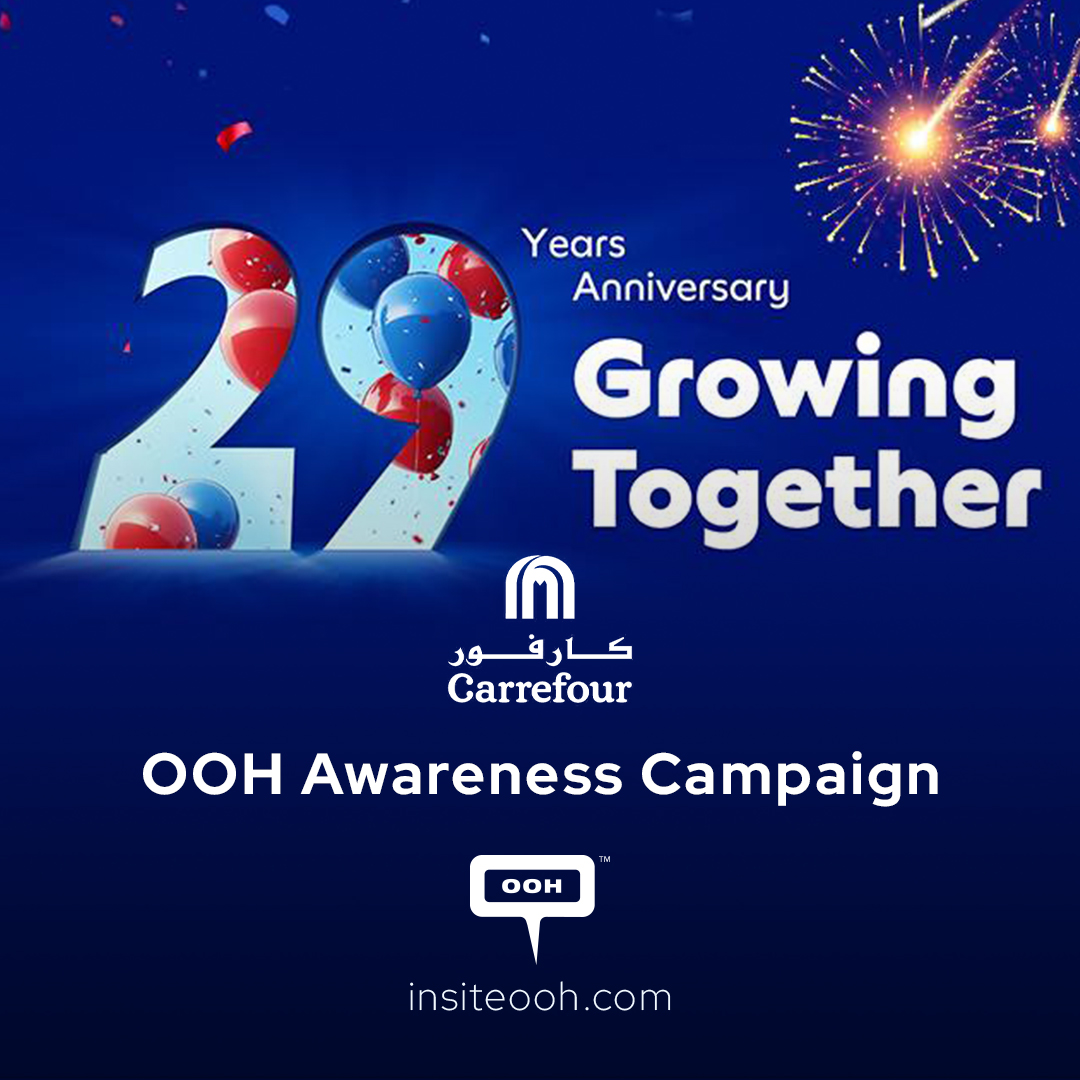 OOH Vision Highlights “Growing Together” Celebrating Carrefour's 29th Anniversary