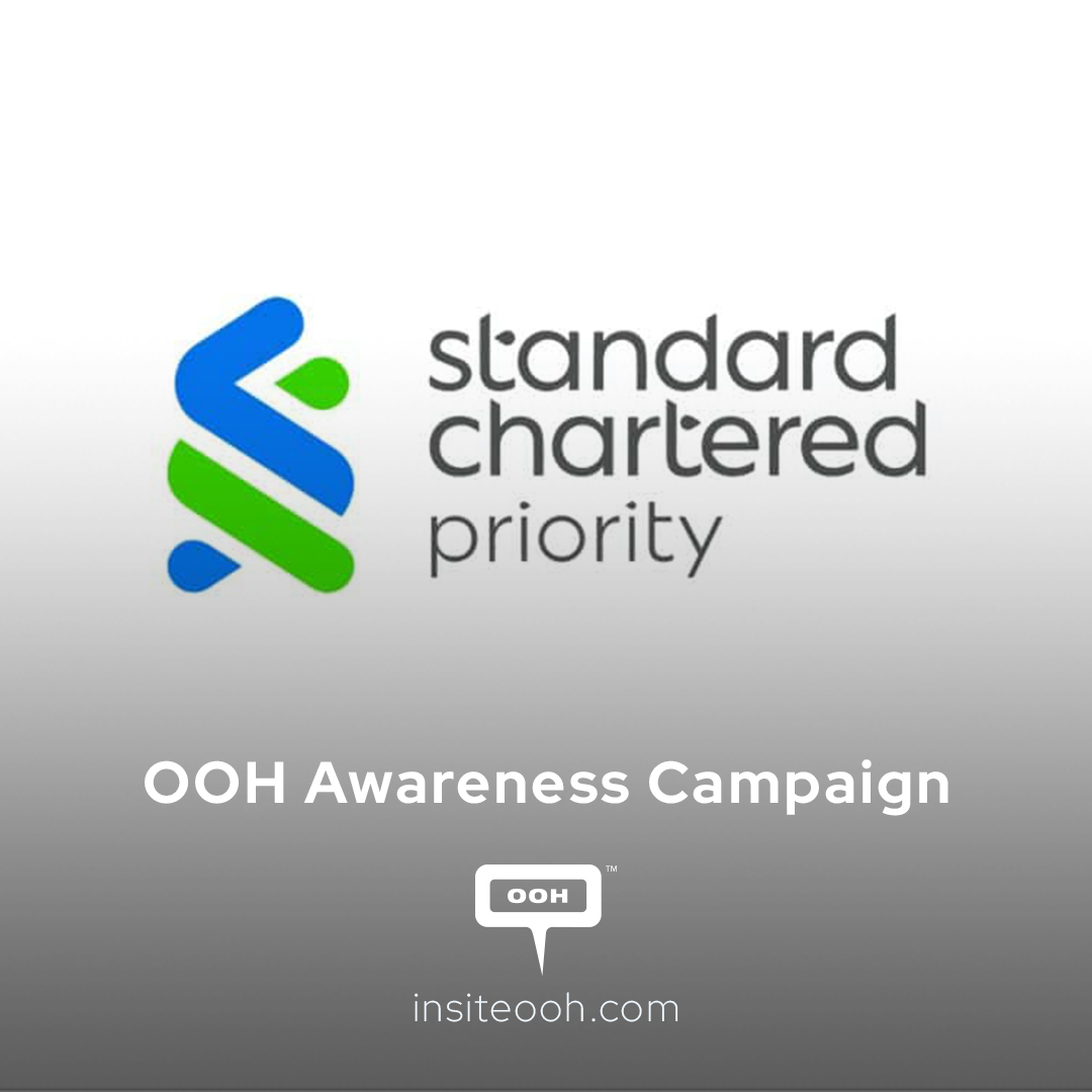 Standard Chartered Priority OOH campaign to Promote Wealth$aver Account