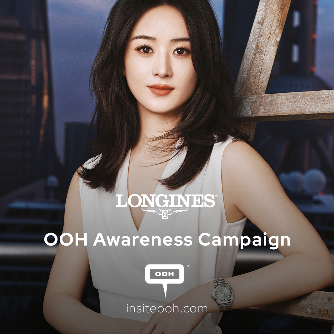 Longines Launches The Conquest Through D/OOH  Featuring Barbara Palvin and Zhao Liying
