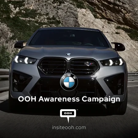BMW Makes It Hard Not to Stare at their OOH Advertising in Dubai