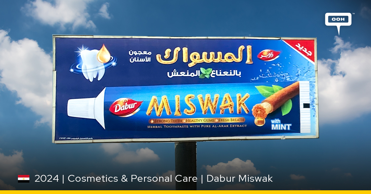 Embracing the power of nature, Dabur Miswak’s OOH campaign returns oral care to its natural beginnings!