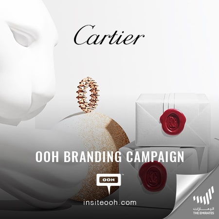 Cartier Releases a Remarkable DOOH Branding Campaign on Dubai’s Roads