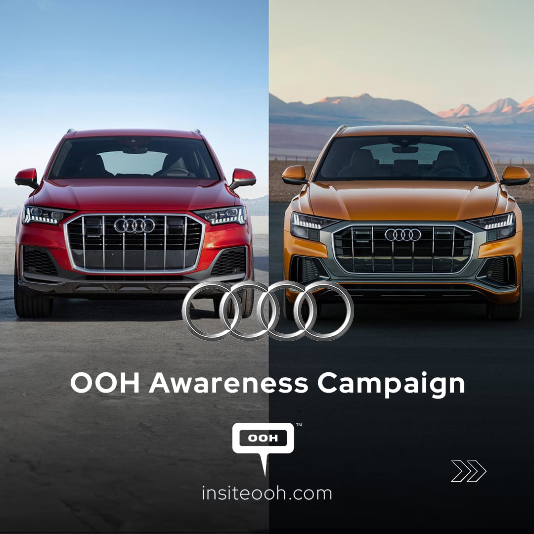 Impossible to Ignore, Coveted to Own! Choose Between Audi Q7 or Q8 via OOH