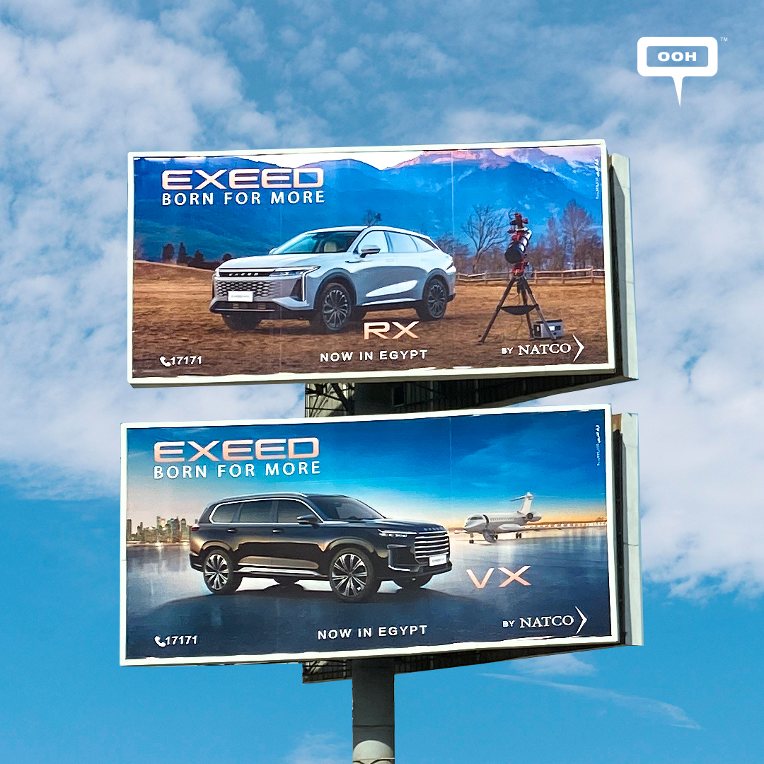 Natco Reveal OOH Campaign is About Exeed’s “Born for More”