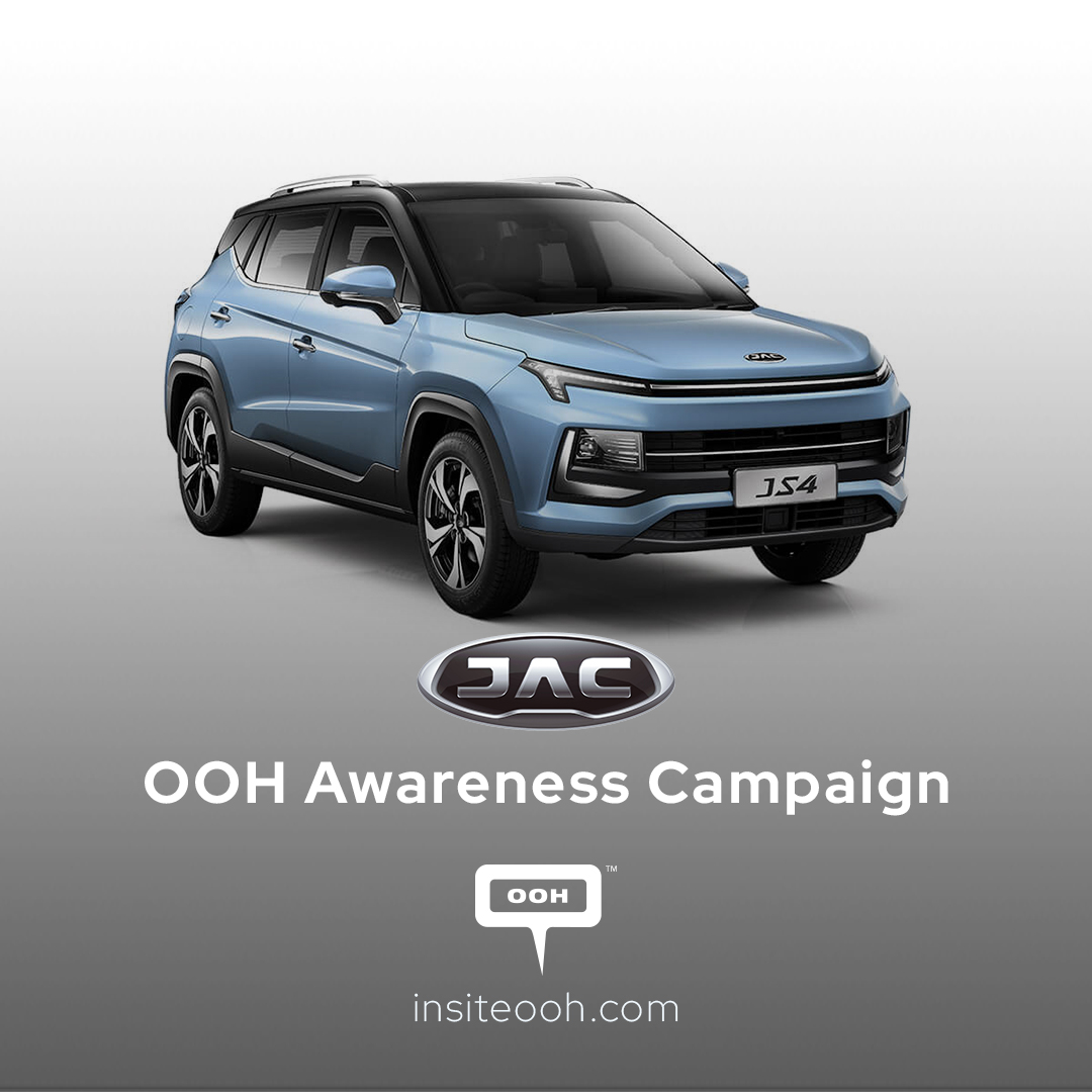 JAC Motors Advertises Its JS4 with Exclusive Financial Offers on Dubai’s Billboards